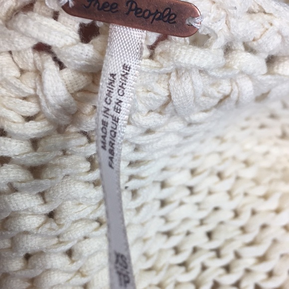 Free People On the Fringe Pullover Top Sz XS - Picture 7 of 8